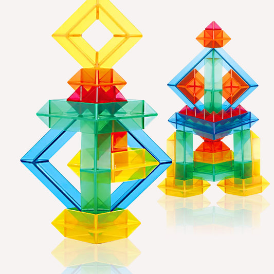 Stacking Rainbow Pyramid 30 Pcs
