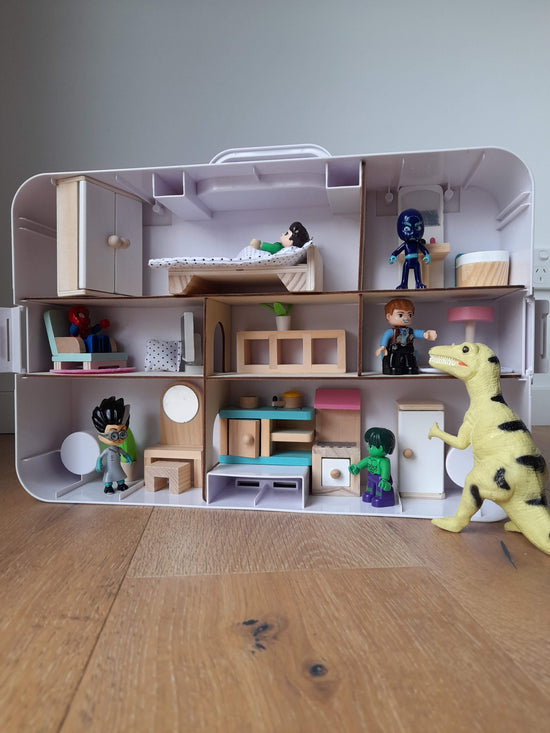 Carry-Play™ Portable LEGO & Sensory Table With Storage – Kingdom Playroom