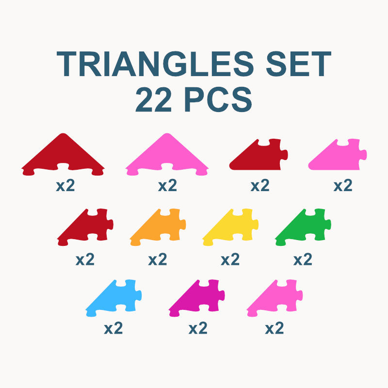 Geometric Expansion Pack | Open Ended Puzzle For 0-5s – Kingdom Playroom AU