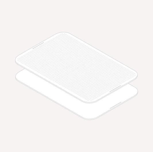 White Table Lids (Pack of 2)