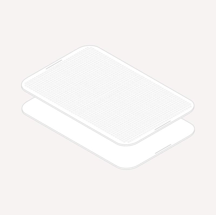 White Table Lids (Pack of 2)
